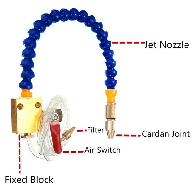 Spray The Fog Lubrication Cooling System For CNC Grinding Lathe