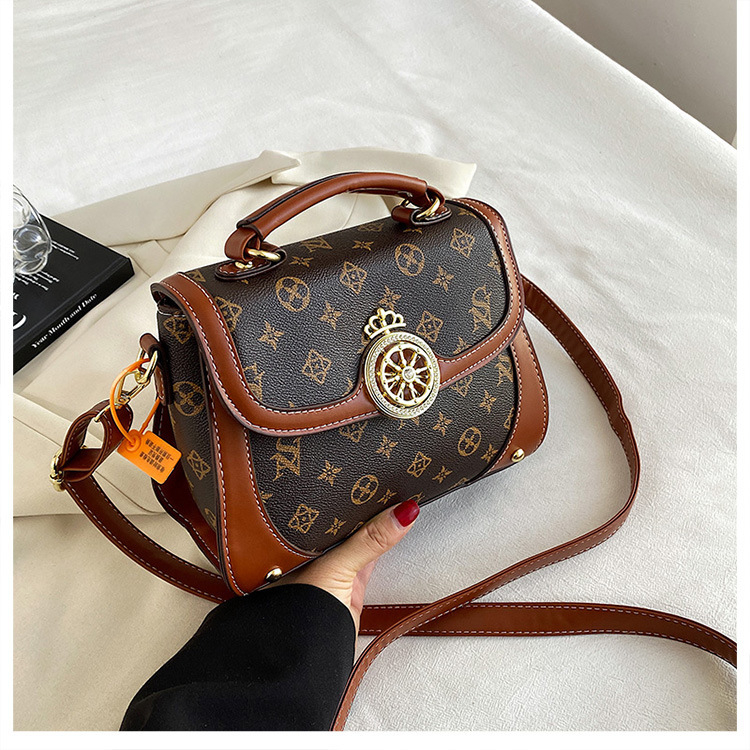 BJ57914 (DAPAT SERTIFIKAT) - BROWN/KHAKI - TAS WANITA FASHION KOREA CHINA IMPORT MODIS ELEGAN TERMURAH TERLARIS TERBARU BAGSTORE JAKARTA TAS BATAM CR7914 BQ3579