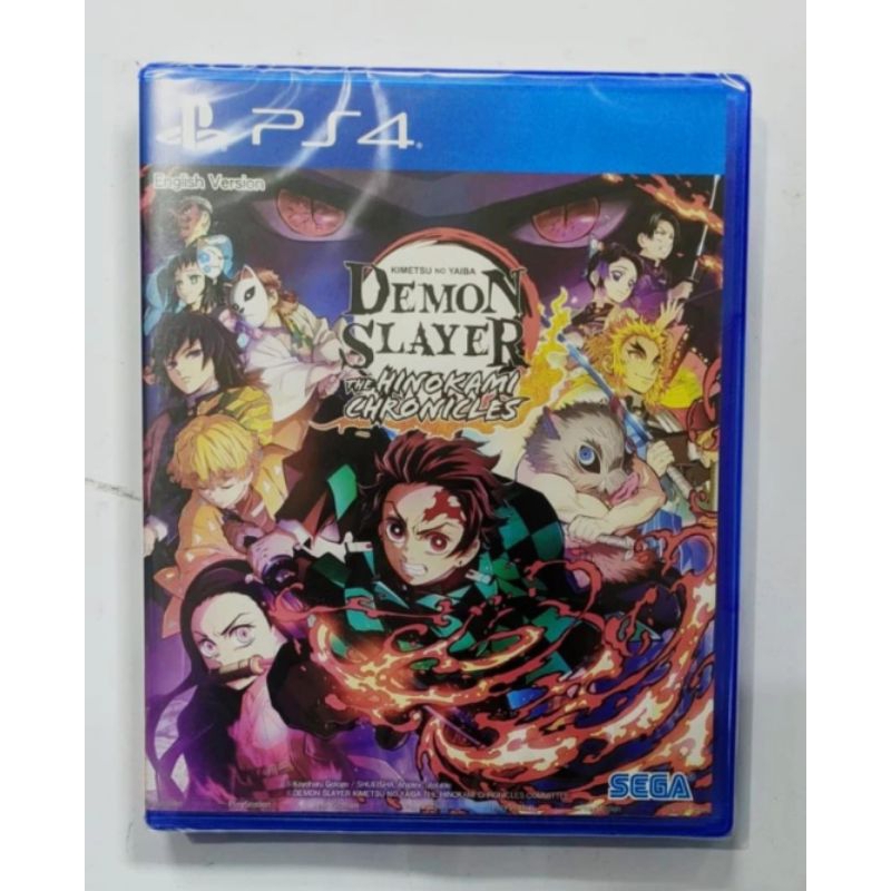 BD PS4 Demon Slayer Kimetsu no Yaiba The Hinokami Chronicles Second Bekas