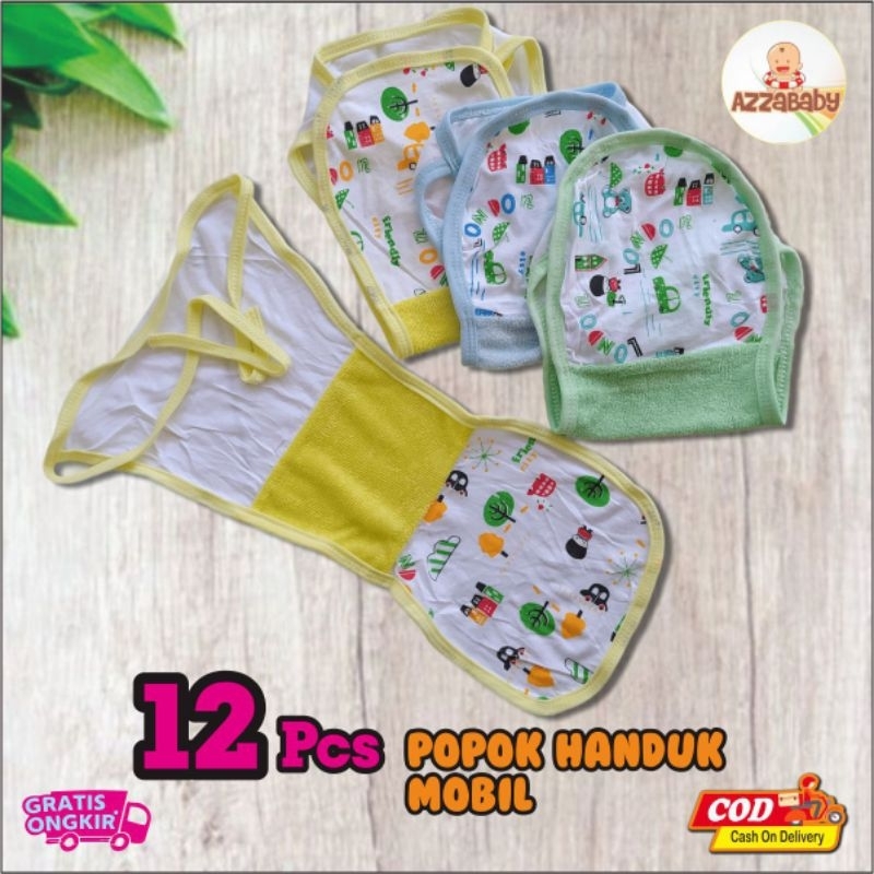 Popok Bayi Baru Lahir Kain Bayi Cuci Ulang 12 Pcs