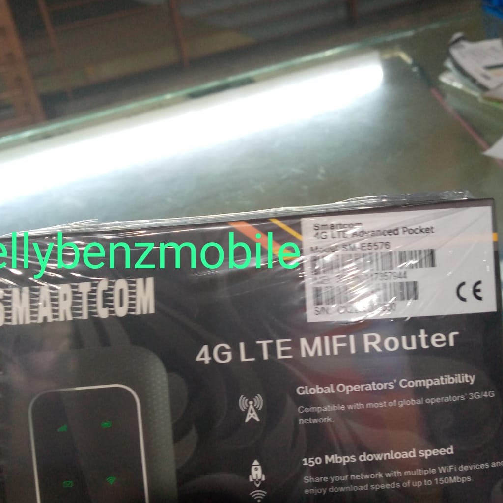 Modem Wifi 4G LTE Smartcom SM-E5576 Unlock All Operator Wifi