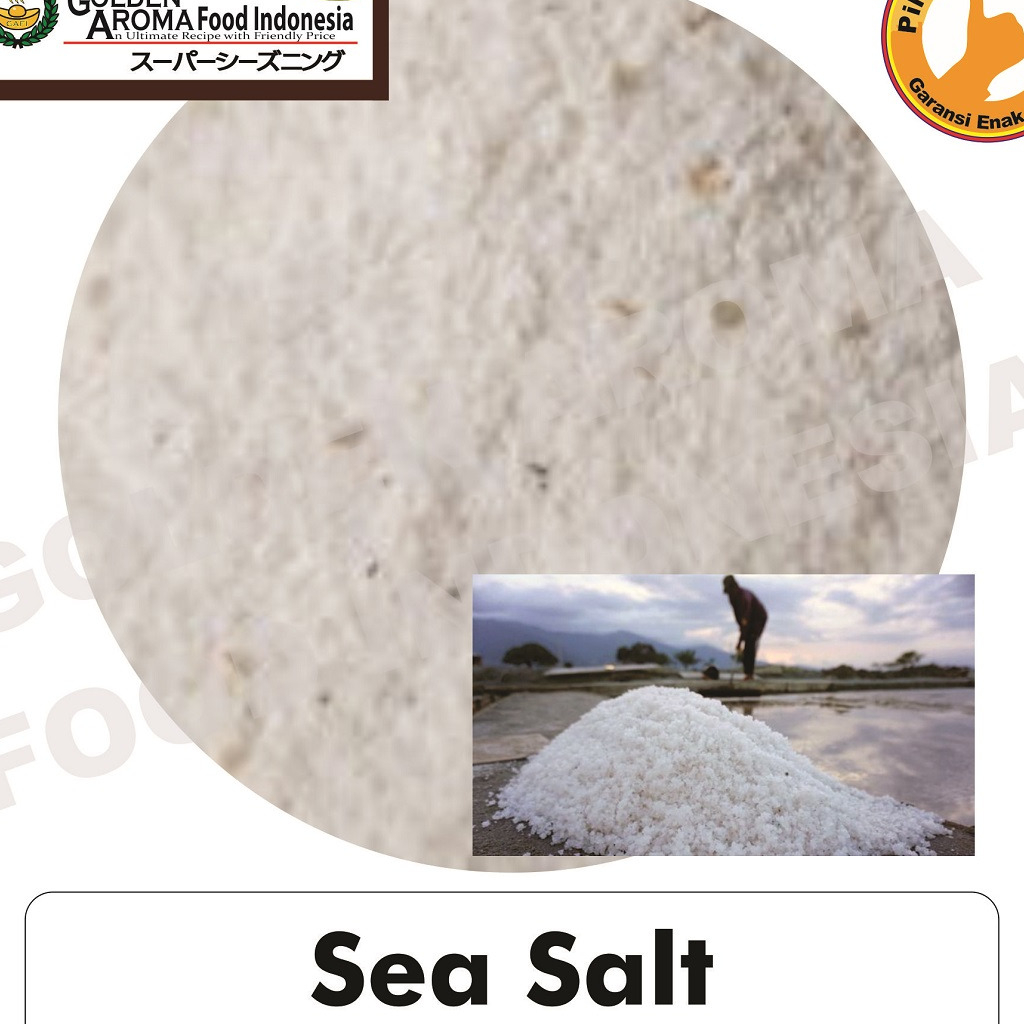 

Bumbu masak bubuk Tabur Rasa Sea Salt 250gr Tabur Garam Laut Seasoning Powder Murah Enak Halal GAFI