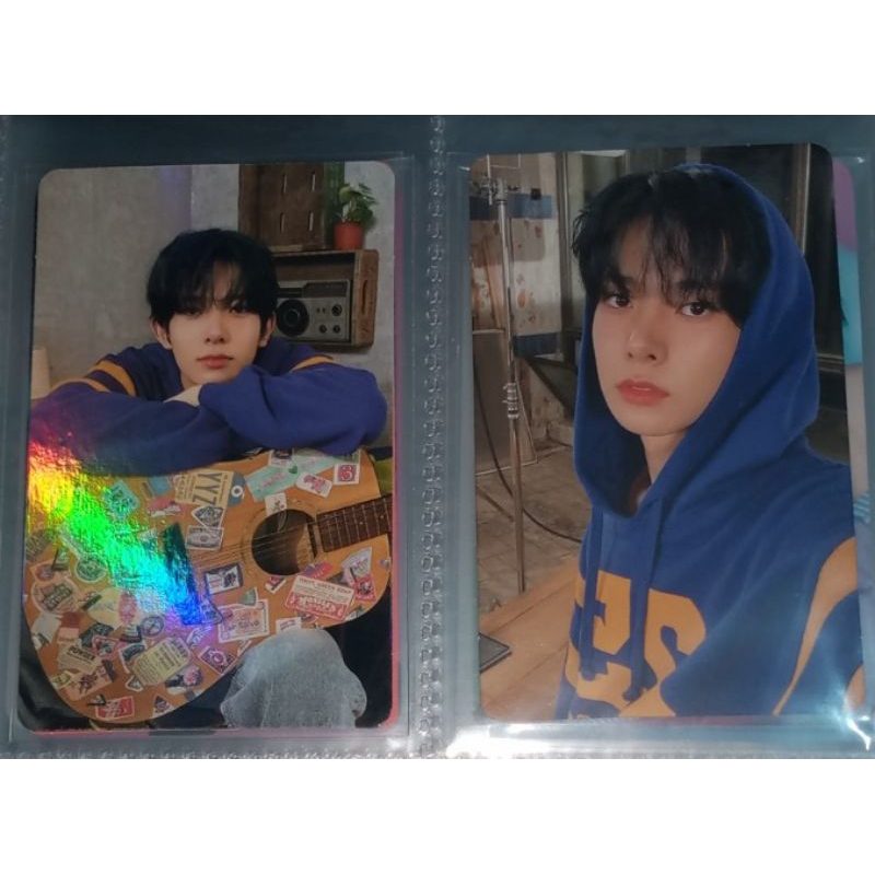 WTS PHOTOCARD HEESEUNG GITAR HOODIE CHARYBDIS DIMENSION DILEMMA