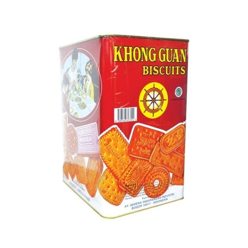 

KHONG GUAN Biscuit Assorted Merah 1,6 kg