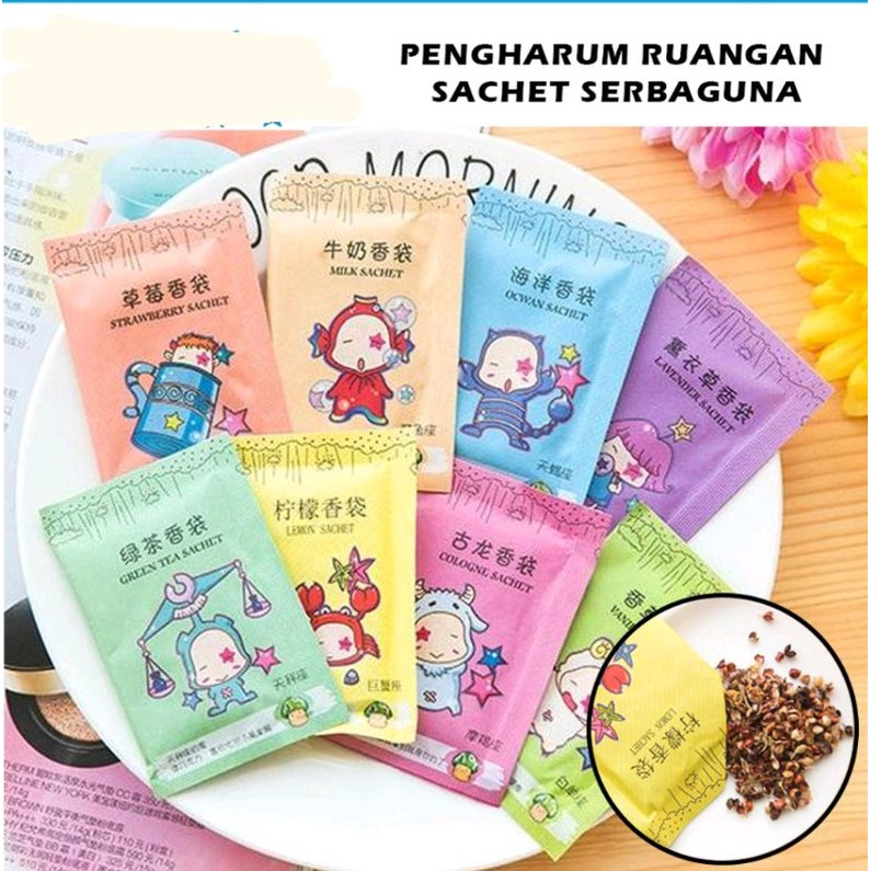 Pewangi Lemari Pakaian / Pengharum Sachet / Pengharum Ruangan Sachet Aromaterapi / Parfum Ruangan Saset Mini