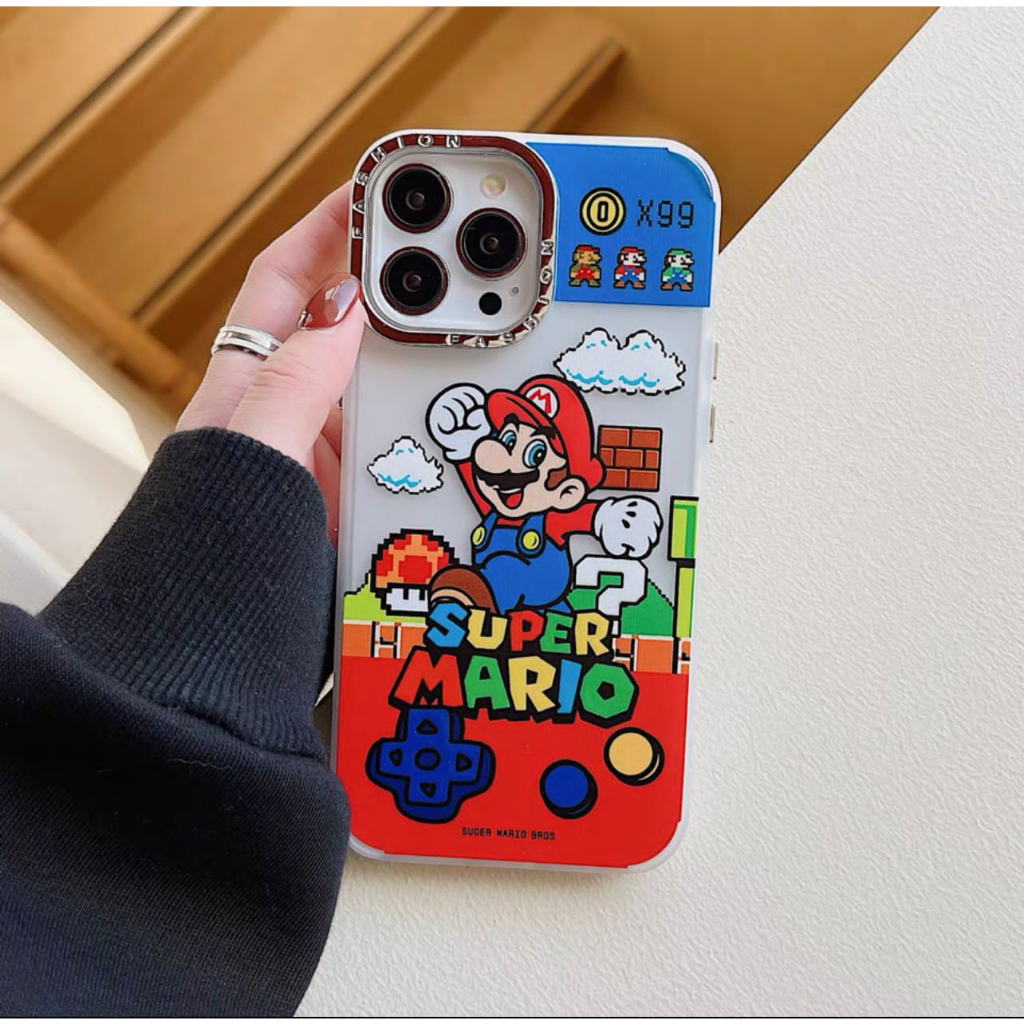 NEW Case LIMITED !! SUPER MARIO TOYSTORY CHROME CAMERA JAPAN PRINTING CASE IPHONE 14 PROMAX 14 PRO 14 13 PROMAX 13 PRO 13 12 PROMAX 12 PRO 12 11 SOFTCASE