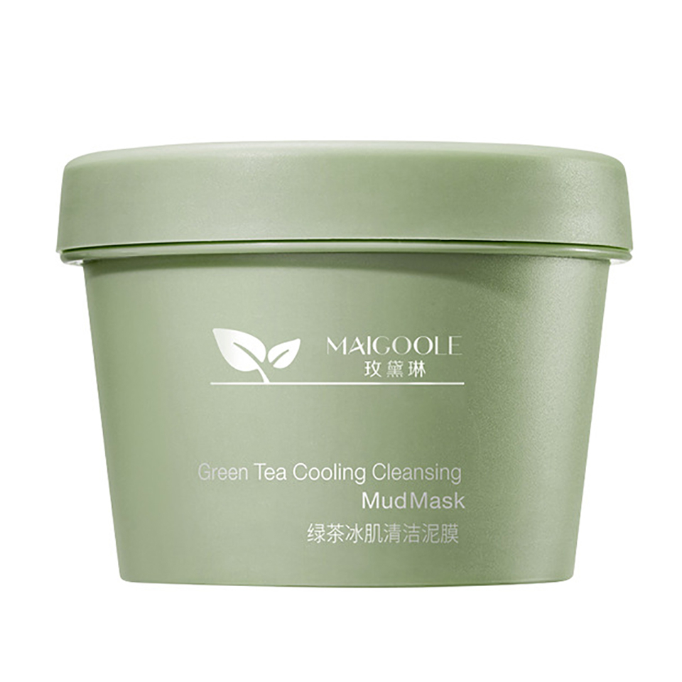 Maigoole Mudmask Green Tea Clay Mask Masker Wajah Green Tea Pore Clean Clay Mask - 100gr