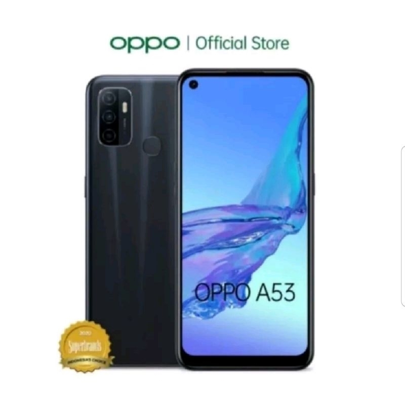 HP OPPO A53 6/128 GB - OPPO A 53 RAM 6GB ROM 128GB GARANSI RESMI OPPO