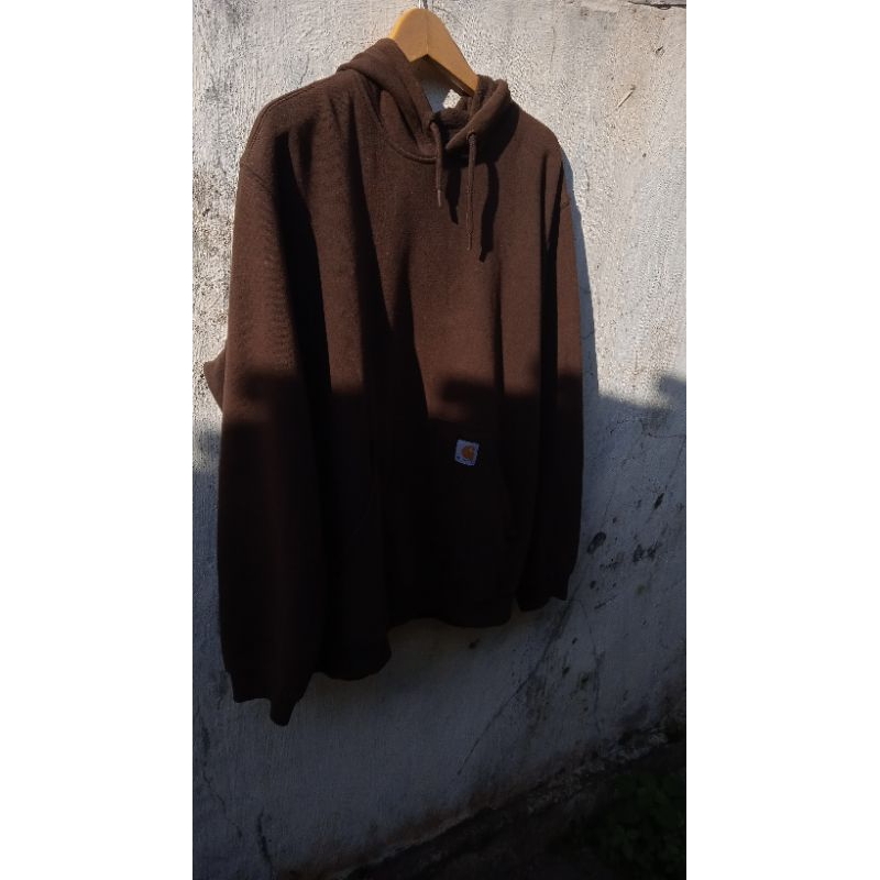 Hoodie carhartt dark brown
