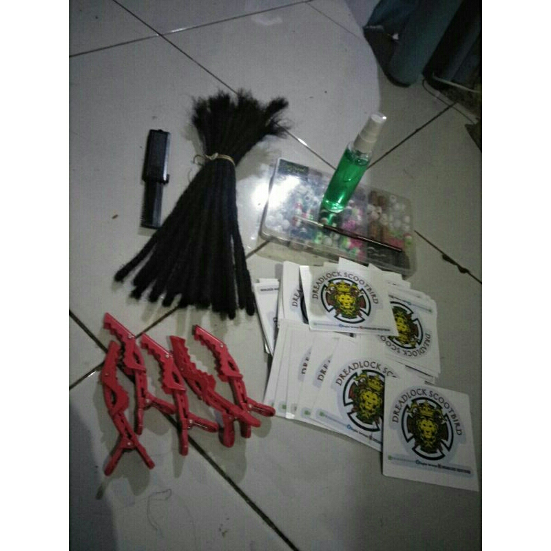 RAMBUT GIMBAL/DREADLOCK 20CM /perhelai/satuan