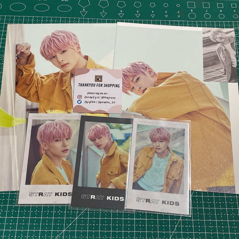 STRAY KIDS IN JEONGIN D9 DISTRICT 9 MD UNLOCK POSTCARD + POLA SET HYUNJIN LINO LEE KNOW CHANGBIN BAN