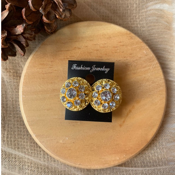 ANTING ALPAKA HANA (model tusukan) / alpaka bali / anting bali