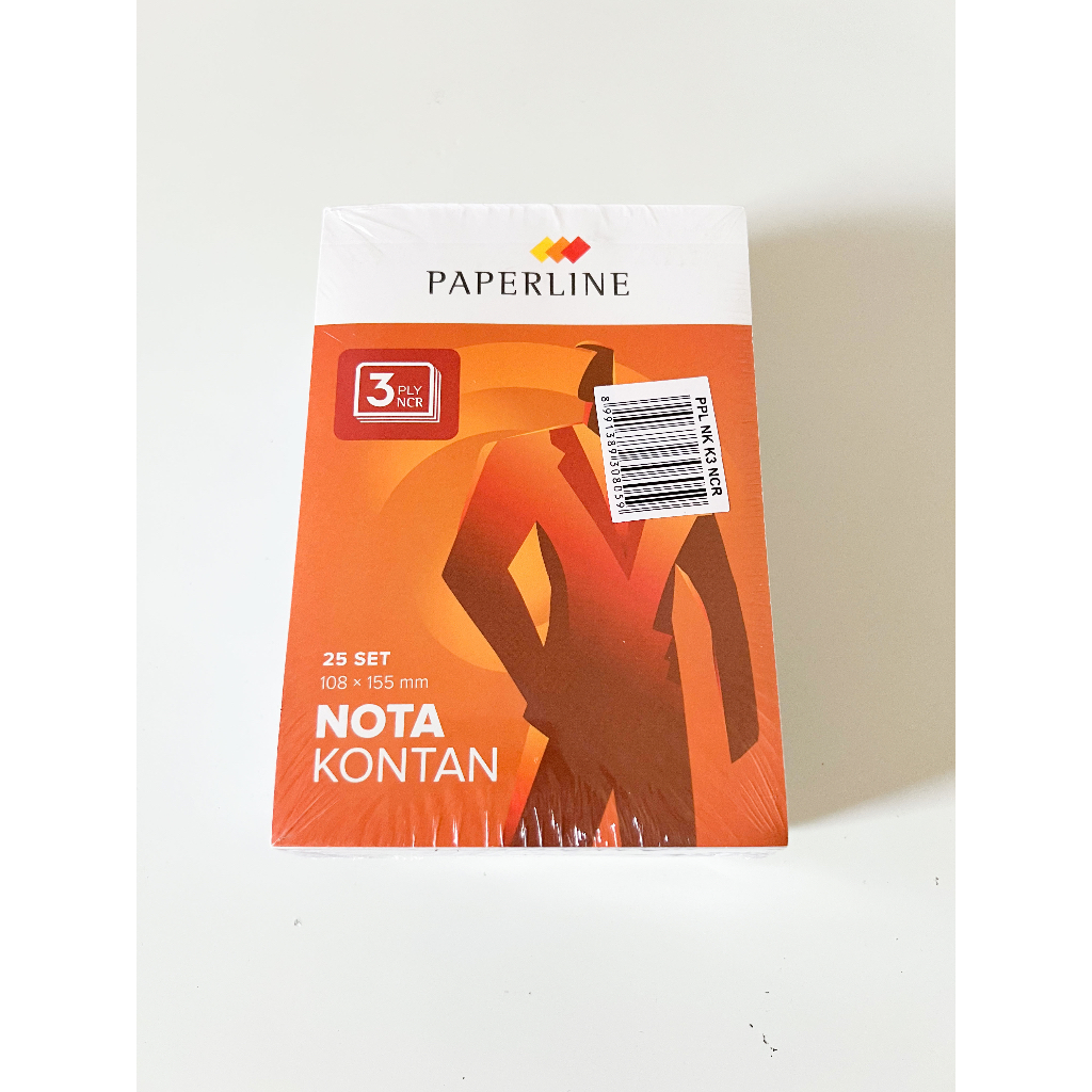 

Nota Kontan PAPERLINE 3 Rangkap Kecil 3 Ply