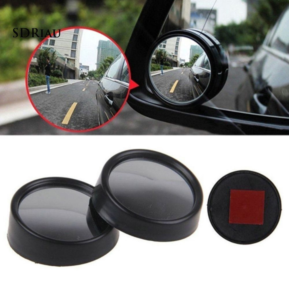 Kaca Spion Cembung Mobil Kaca Spion Mini Cembung Tebal Blindspot Blind Spot 360 Wide Angle Tambahan Mobil Motor