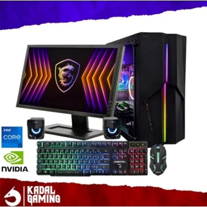 PROMO!! PC GAMING INTEL CORE I5 4570 VGA GTX 1060 6GB NVIDIA ALTERNATIF PS4 PS5