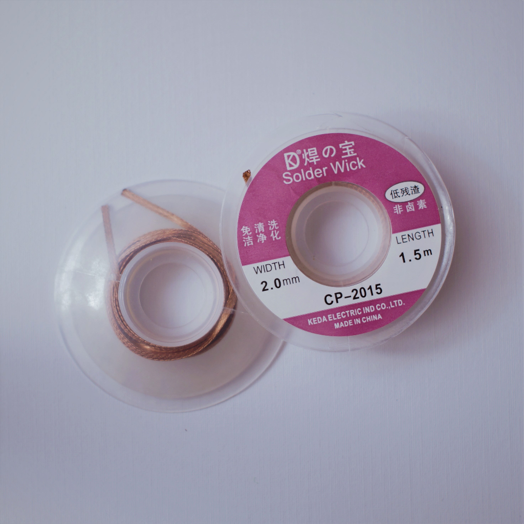 Pita Pembersih Timah Solder Wick 2.0mm 1.5 meter - CP 2015