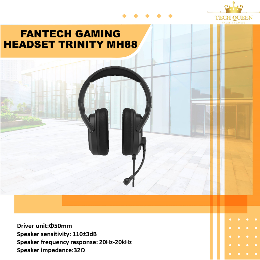 Fantech TRINITY MH88 Multiplatform Headset Gaming Mobile