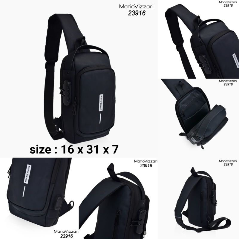 MARIO VIZZARI Sling BagSeries ~ 23916 ~