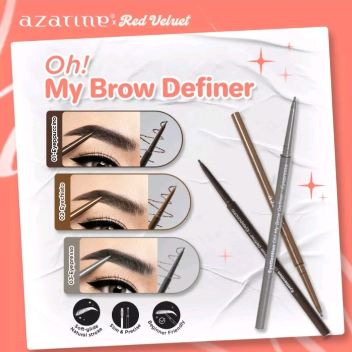 AZARINE EYEBROW PENSIL ALIS - AZARINE EYETTENTION OH MAY BROW DEFINER