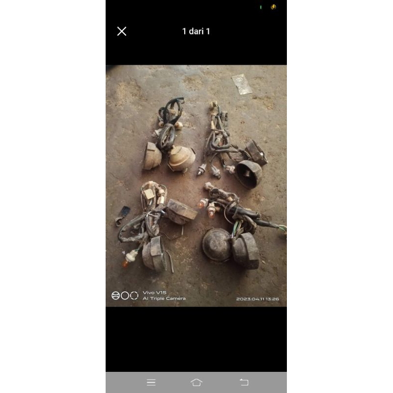 kabel lampu depan vario 125 old