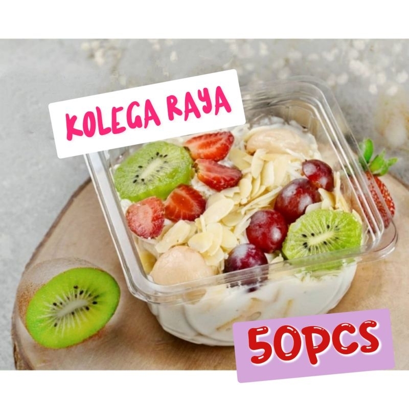 Mika Salad sayur dan buah Kotak Mini MPP35  isi 50PCS