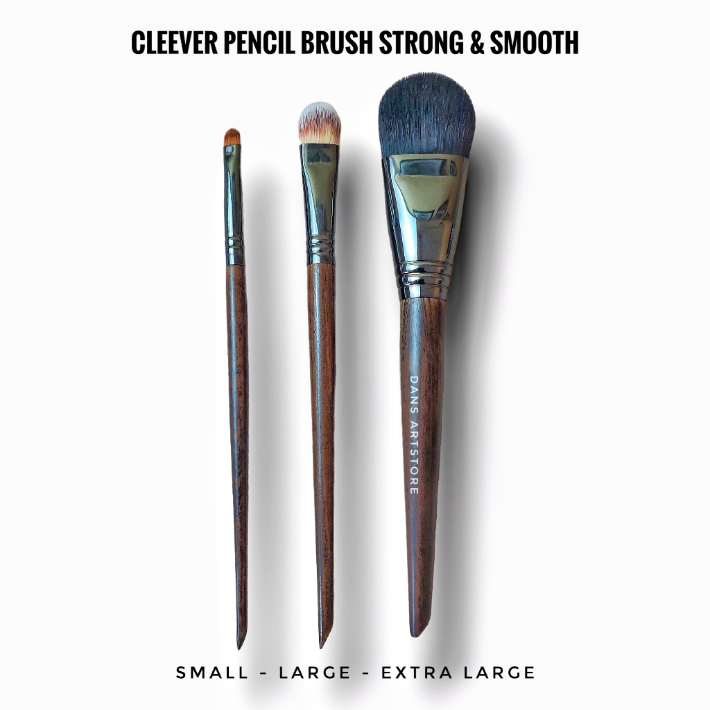 

Kuas Pensil Cleever Red Sable - Pencil Brush Strong & Smooth