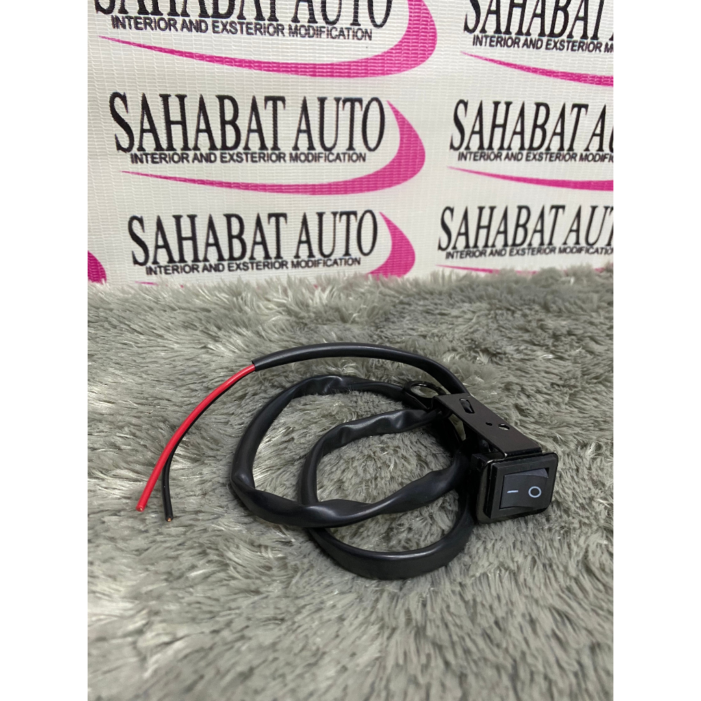 Saklar Lampu Switch On Off Plus Breket Spion Saklar 2 Mode Braket Spion Saklar 3 Mode Motor