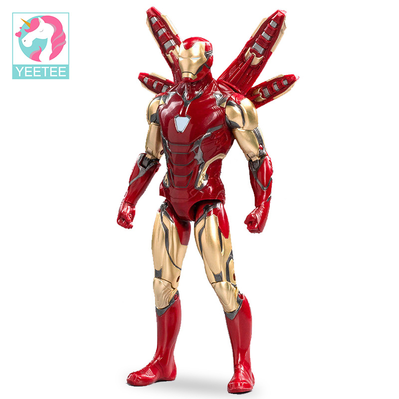 ✨ACTION FIGURE IRON MAN MARK 50 NANO WEAPON IRONMAN AVENGERS TOPPER CAKE MAINAN PAJANGAN MINIATUR