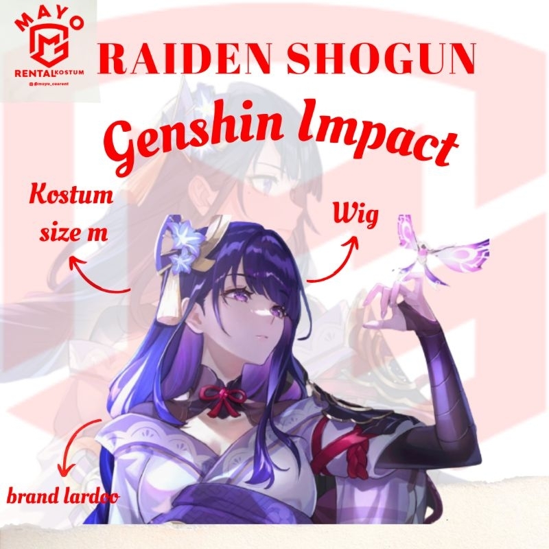 [RENTAL] Raiden Shogun Genshin Impact