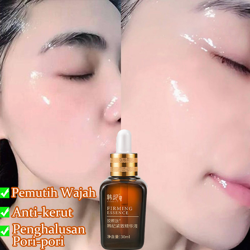 Serum wajah Serum wajah anti Memutihkan wajah 30ML Astaxanthin,Niacinamide,Kolagen Mencegah melawan keriput,Pengencangan anti-penuaan,Pemutihan penghapusan flek,Meringankan garis-garis halus,Mengecilkan pori-pori,Memperbaiki kusam mencerahkan warna kulit