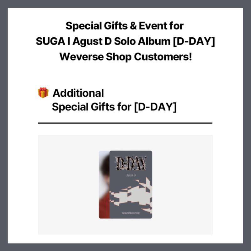 [JANGAN CO KALAU BLM DIINFO] SUGA AGUST D D-DAY ALBUM