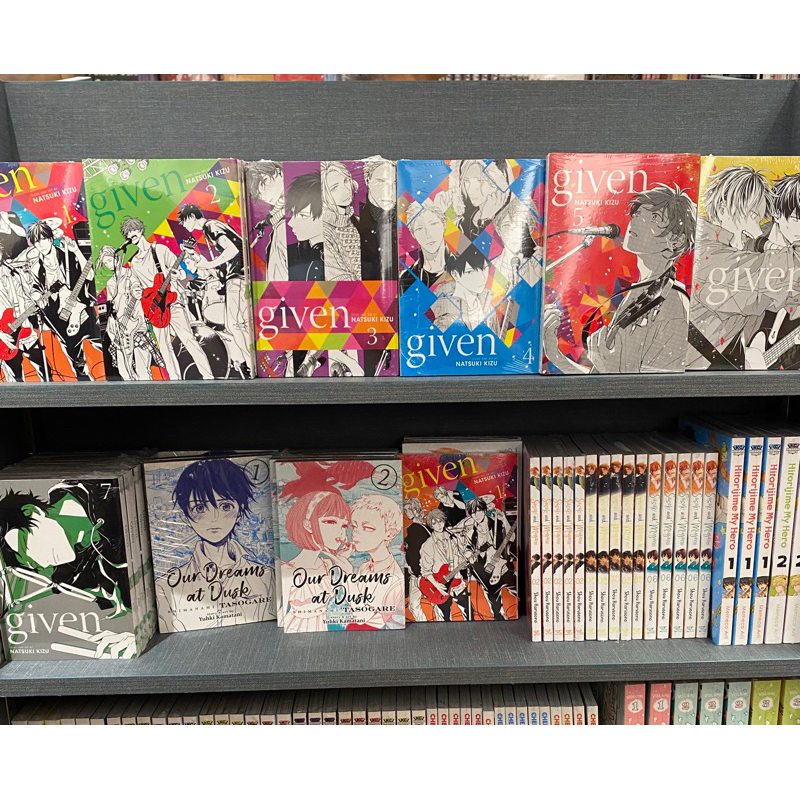 manga given english vol 1 2 3 4 5 6 7 8 9