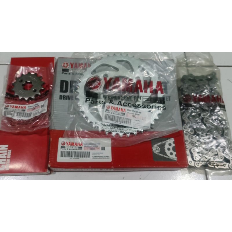 gear set motor Yamaha Vega ZR new original murah