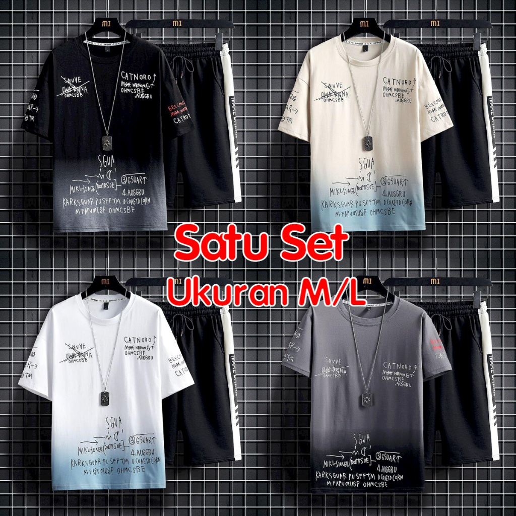 Asgard777 - SETELAN CATNORO / kaos distro cowok / kaos pria / kaos / celana pendek pria / celpen