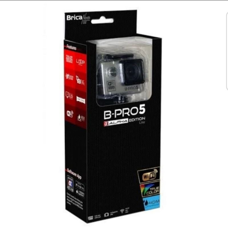 kamera action cam brica bpro 5 ae lite, b pro5 , alpha edition lite