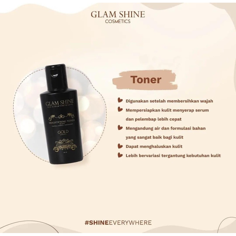 Toner ecer Glamshine