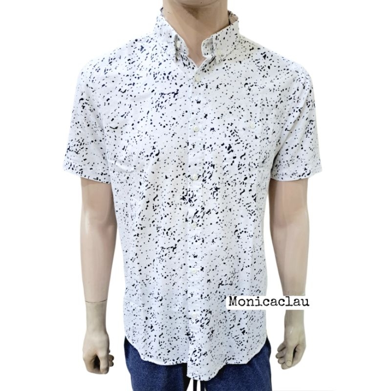 Kemeja Pria Poshboy Original Uthara Basic Shirt Katun putih