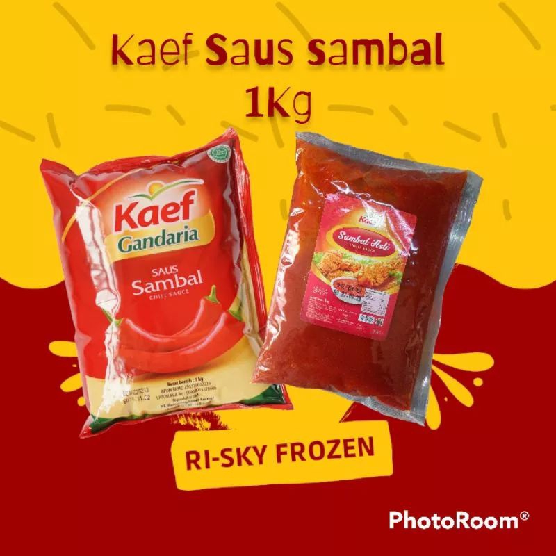 

Kaef Saus Sambal Mc D**nald 1kg
