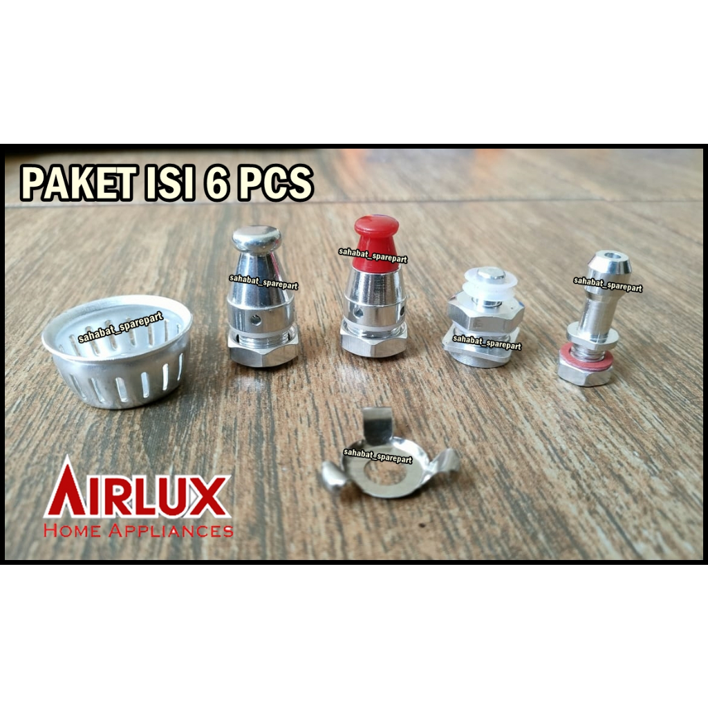 PAKET PERNAK PERNIK PRESTO AIRLUX  ORIGINAL PAKET ISI 6 PCS DAN 7 PCS