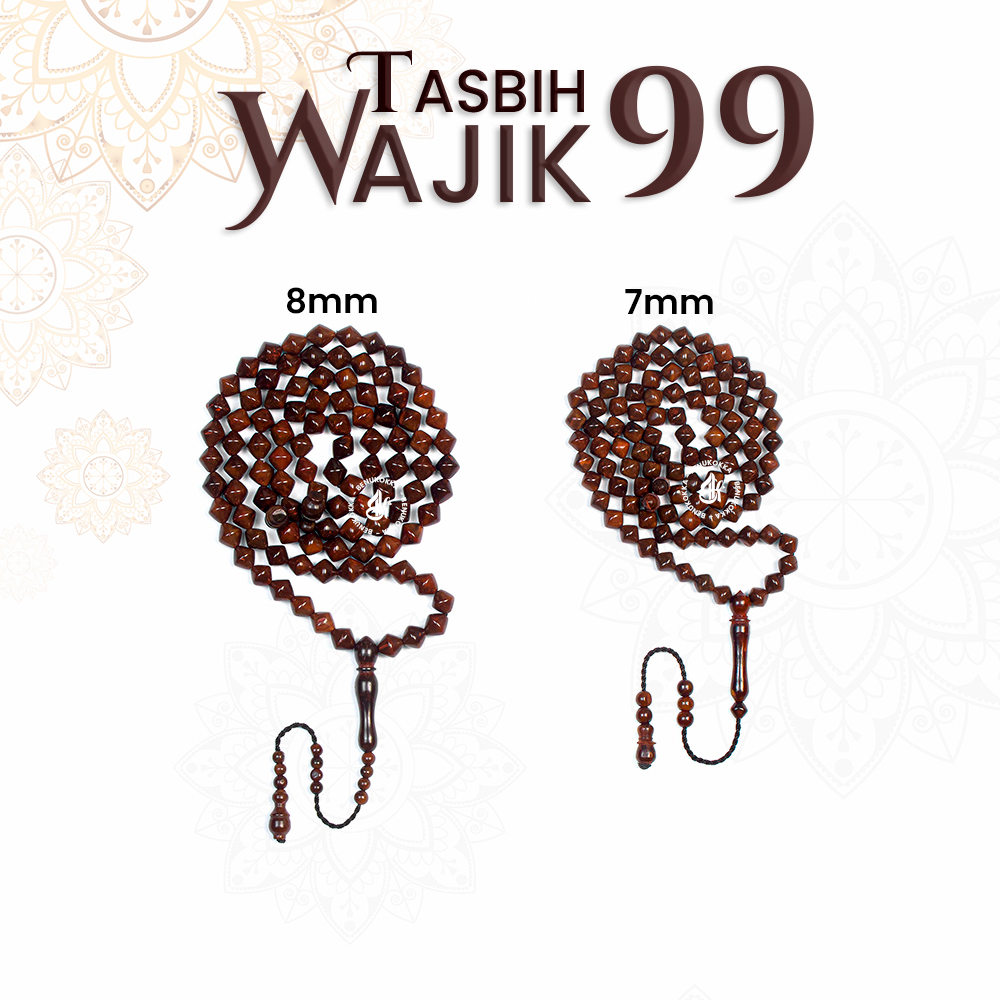 Tasbih Kokka Wajik 99 BENUKOKKA Tasbeh Kaokah Original Kauka Kaukah Kaoka Koka GARANSI SELAMANYA