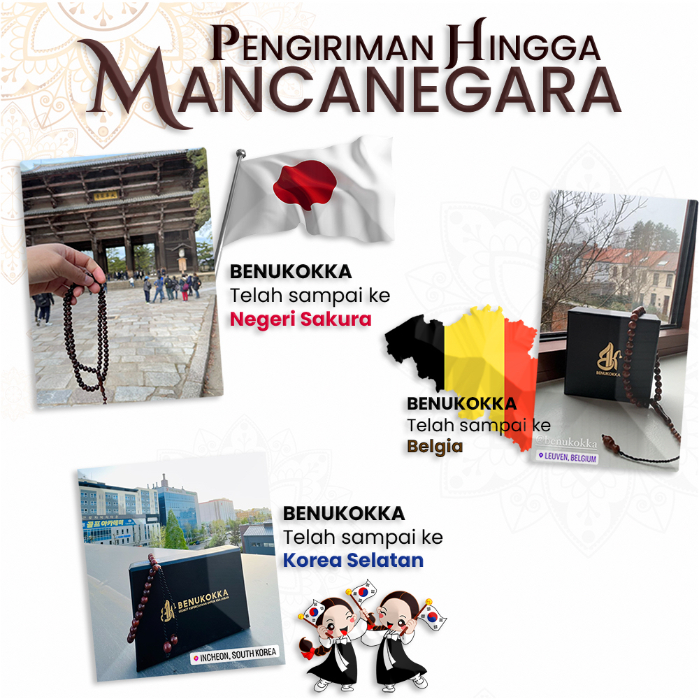 Gelang Kokka Asli Original Koka Kokah BENUKOKKA GARANSI SELAMANYA box promo