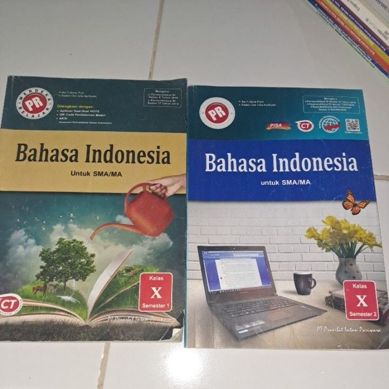 

Preloved Bekas Buku PR Bahasa Indonesia Kelas 10 SMA MA Semester 1 2