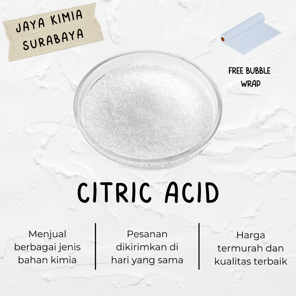 

Citric Acid Asam Sitrat Citrun 100 gr