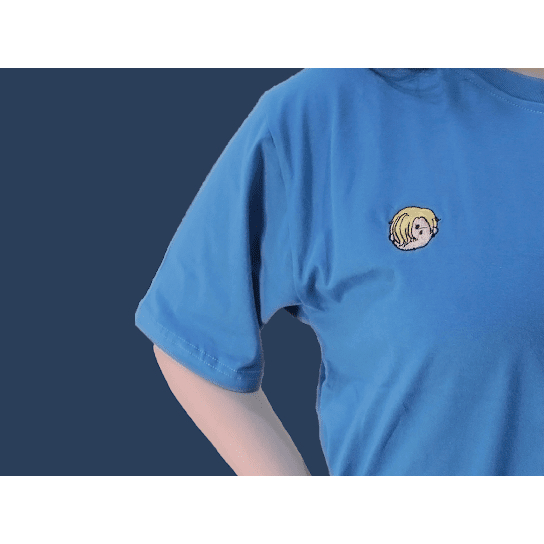 Baju / Tshirt / Kaos Polos One Piece Lucu - Sanji