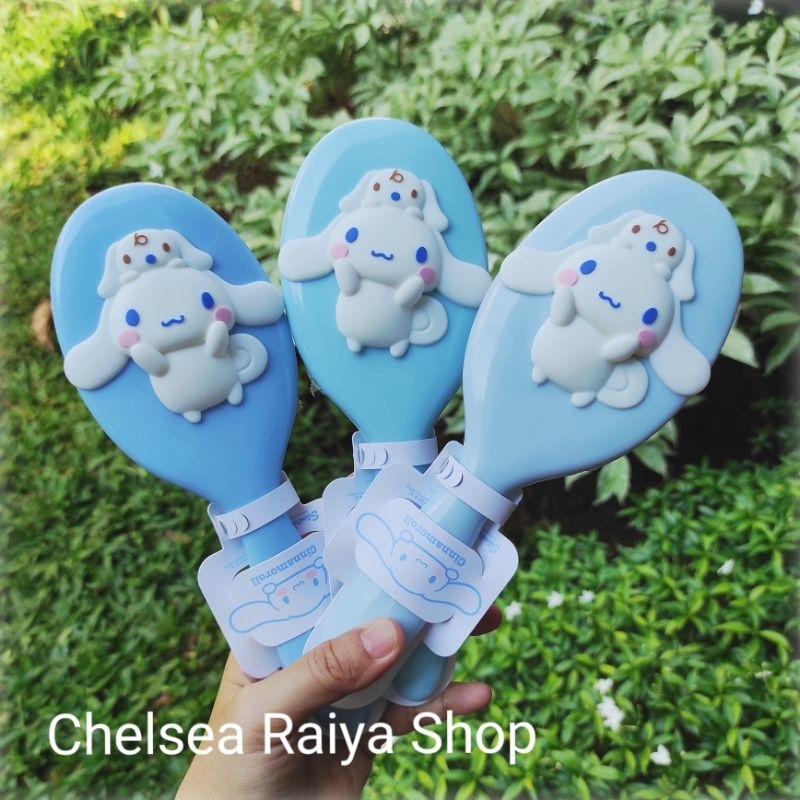 Sisir Sikat Rambut Sanrio Cinnamoroll and Milk Cinamorol Cinamoroll Cinnamonroll Kawaii Original