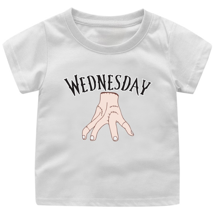 BAJU KAOS ATASAN ANAK WEDNESDAY ADDAMS KAOS ANAK VIRAL