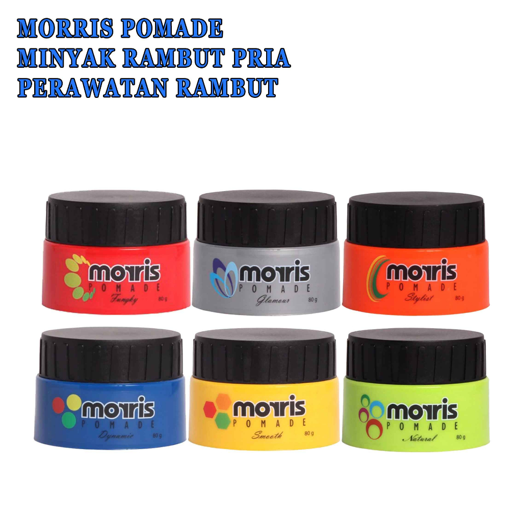 Pomade Morris Stylish Minyak Rambut Pria 80g