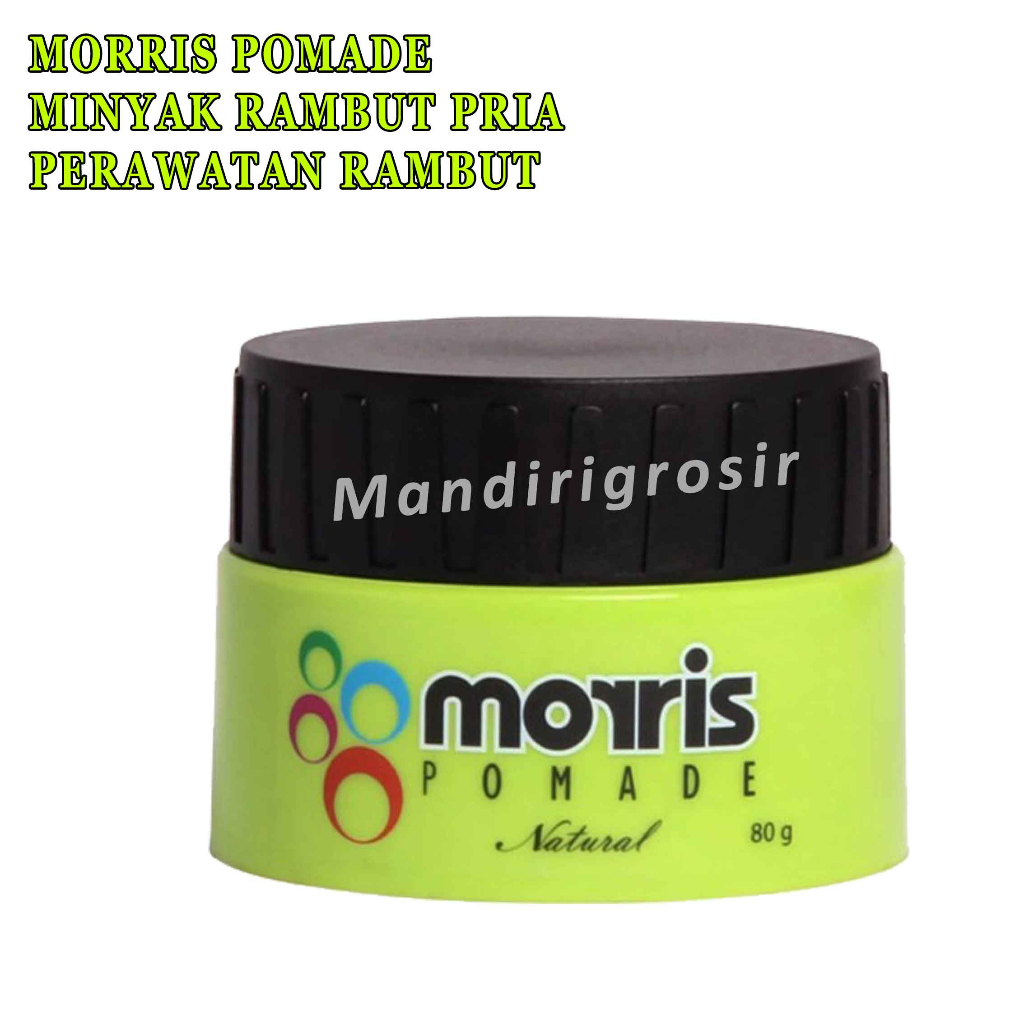 Pomade Morris Stylish Minyak Rambut Pria 80g