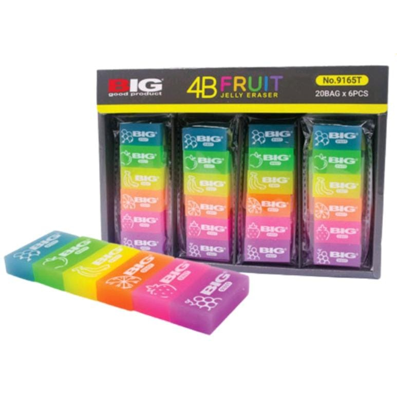 

BIG PENGHAPUS PENSIL 4B FRUIT JELLY ER-9165T (PCS)