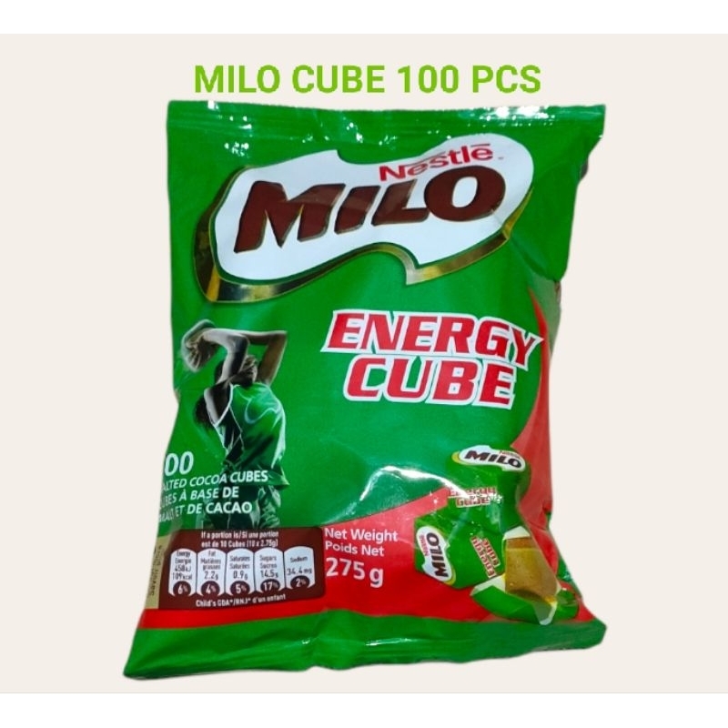 

Nestle Milo Cube 100Pcs